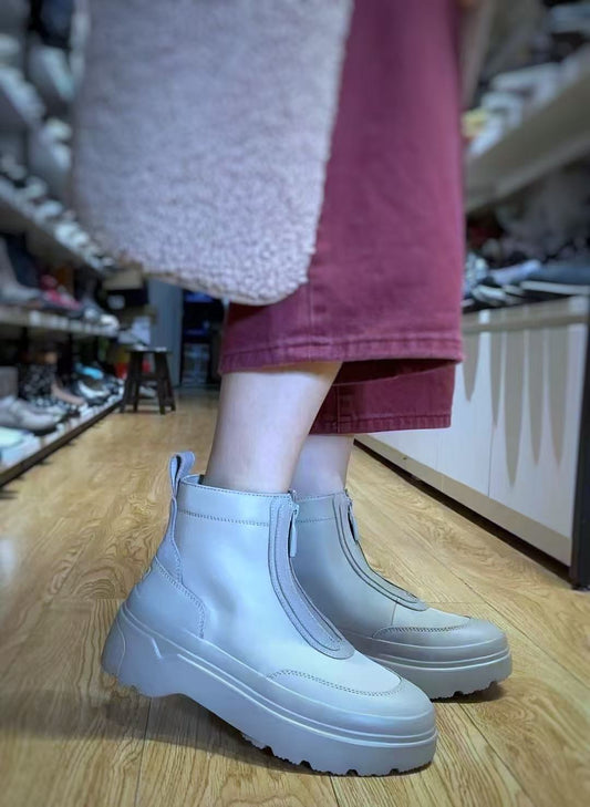 Henter women's waterproof short fashion boot(ssecond-hand)