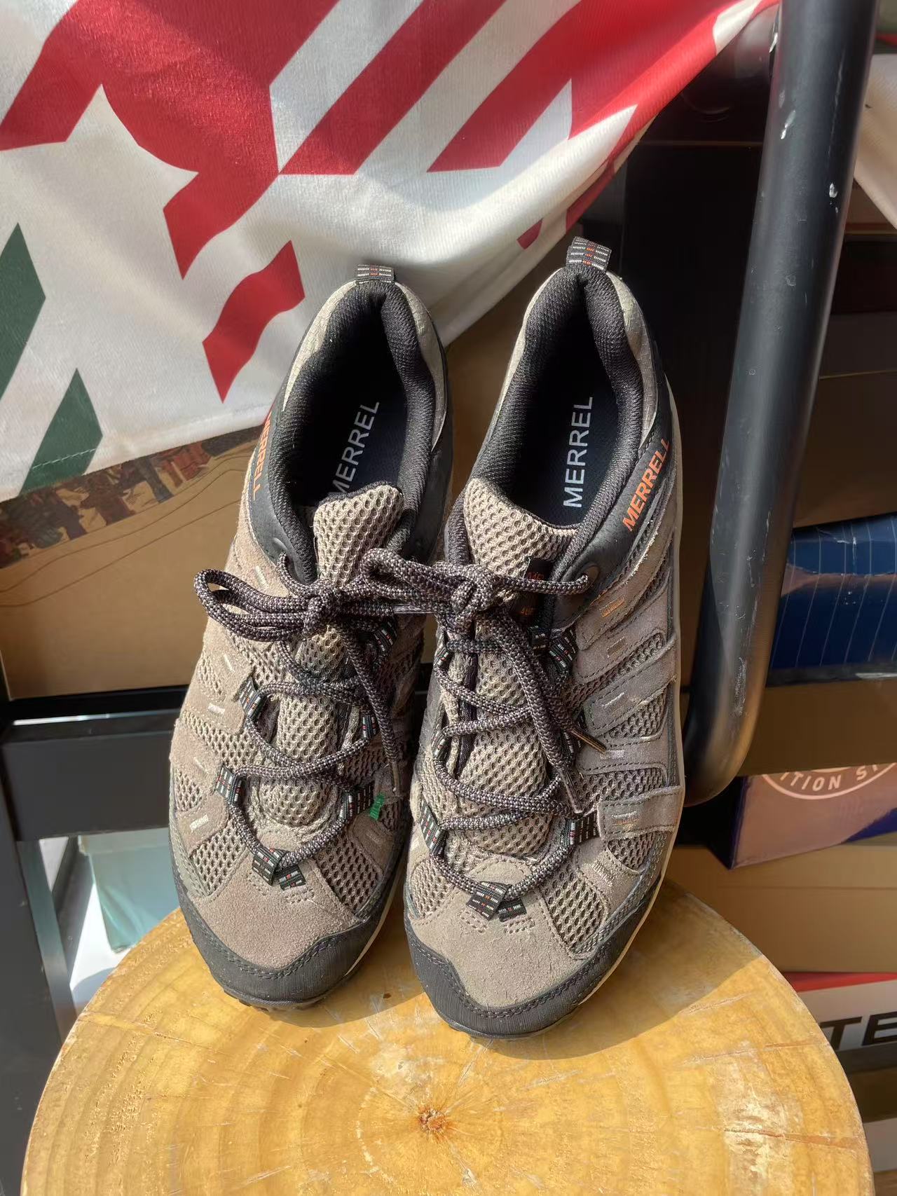 Merrell men's outdoor shoes size43 and above(second-hand)