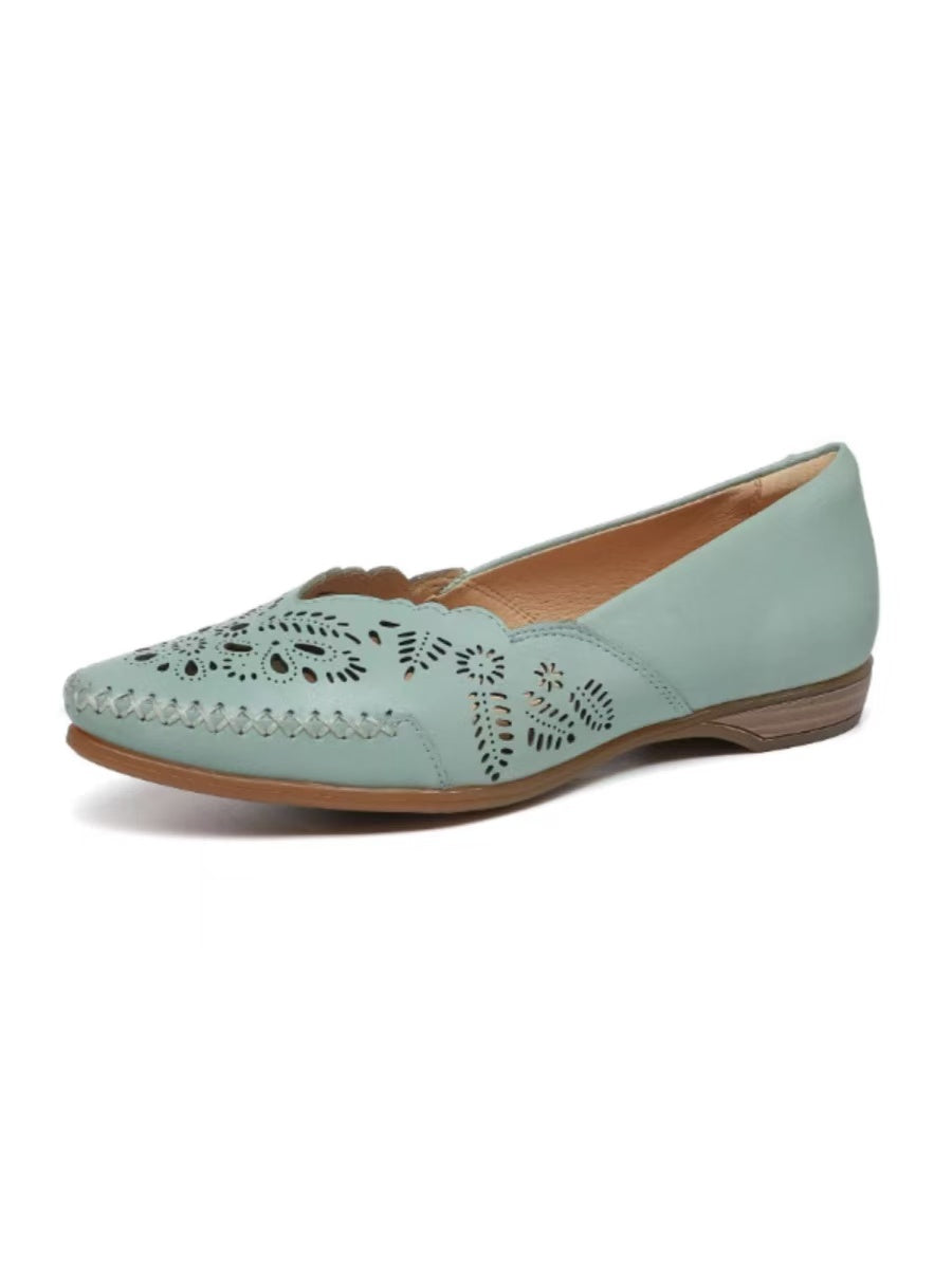 High quality soft and comfortable leather women's shoes
