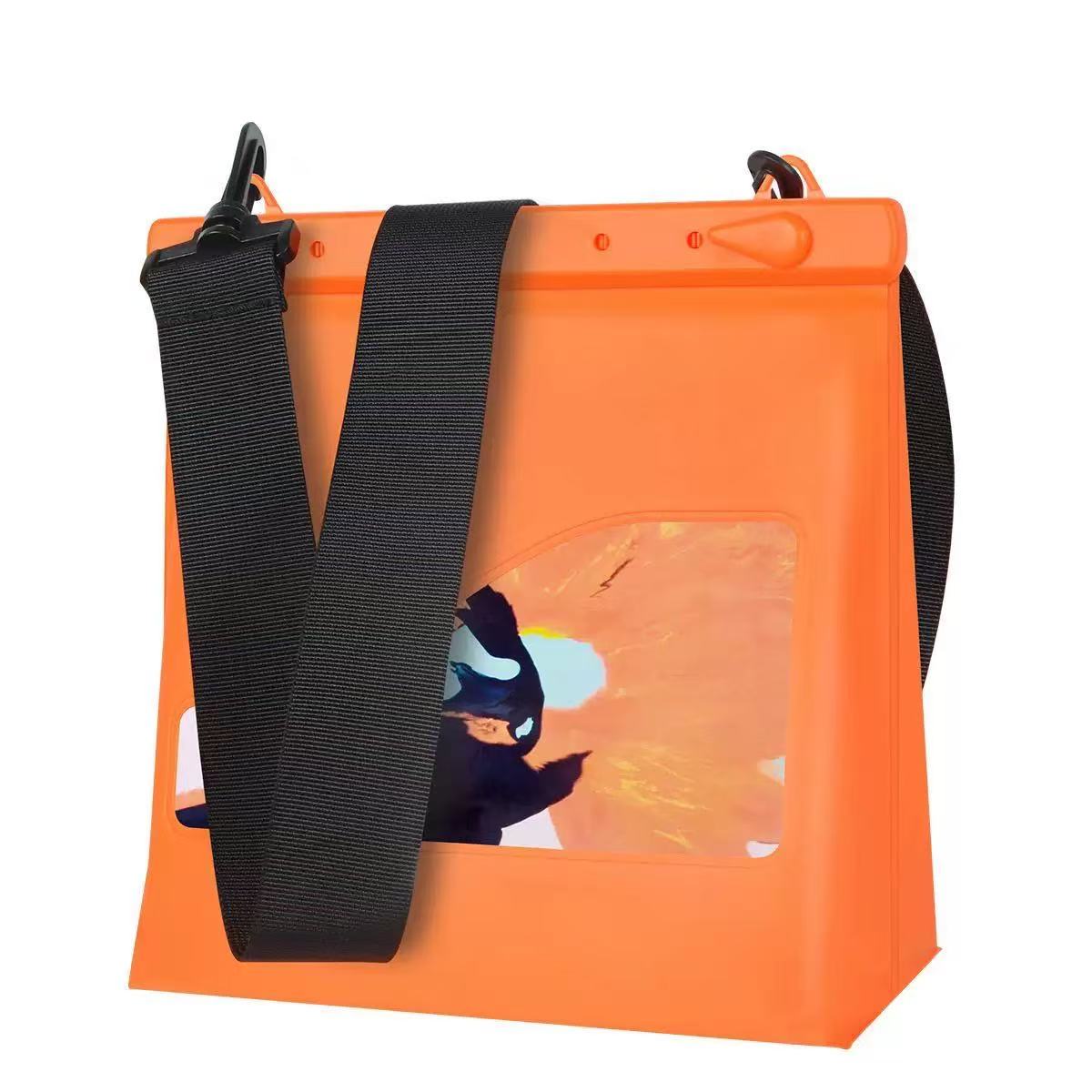 Transparent crossbody mobile phone waterproof  bag