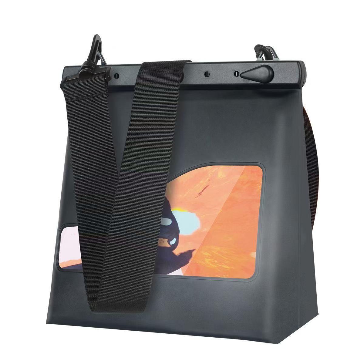 Transparent crossbody mobile phone waterproof  bag