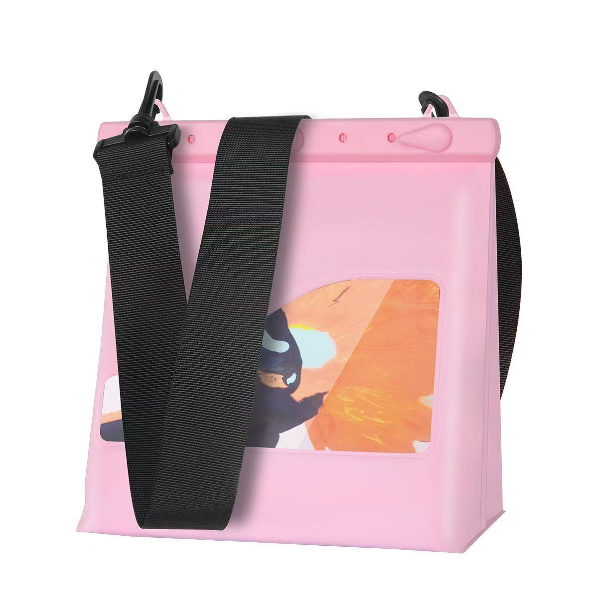 Transparent crossbody mobile phone waterproof  bag