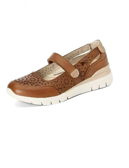 High quality leather Mary Zeng single shoes