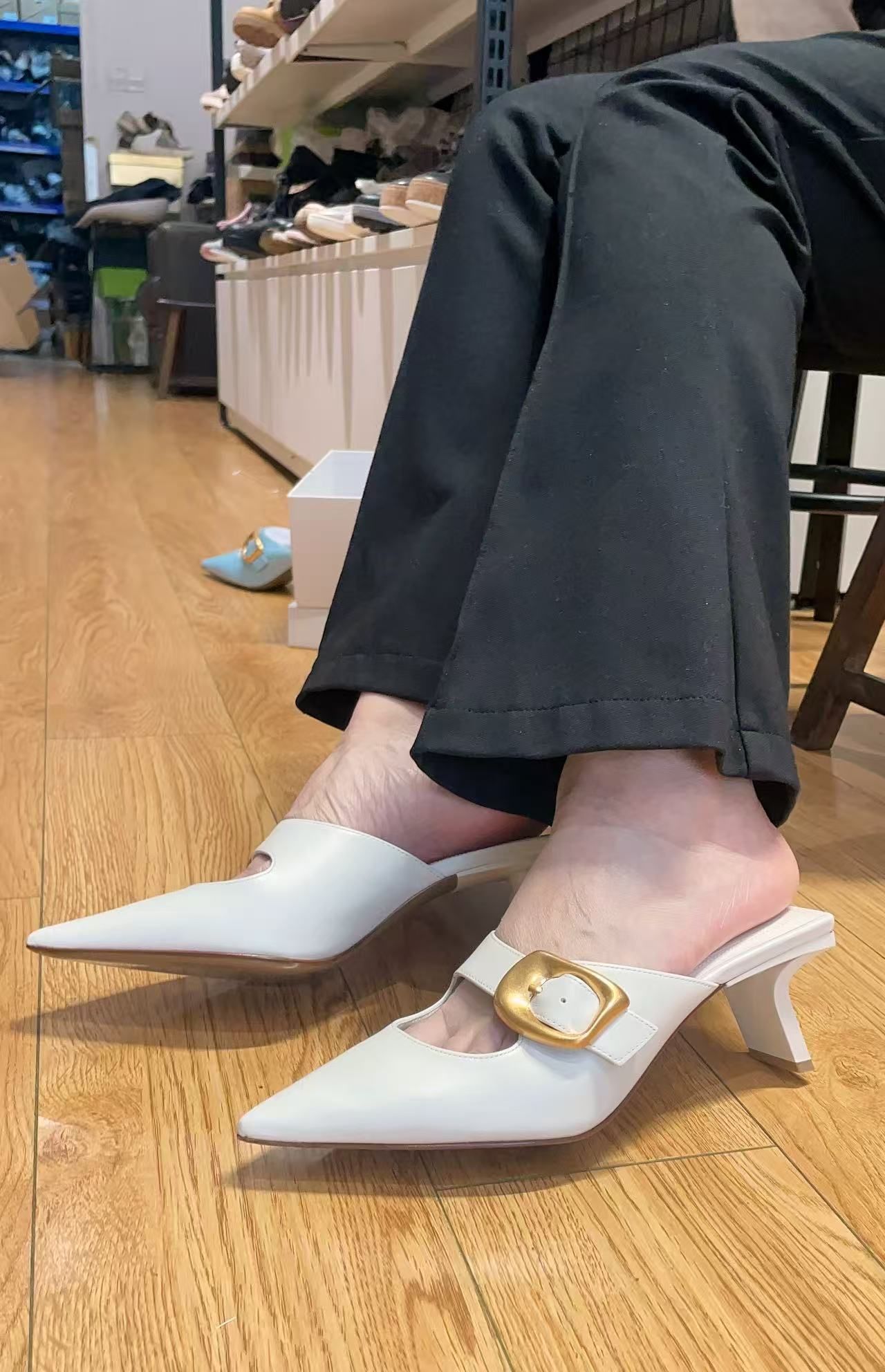 Women's business work shoes(second-hand)